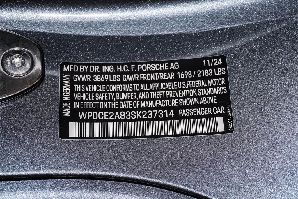 Certified 2025 Porsche 718 Boxster Spyder RS image 35