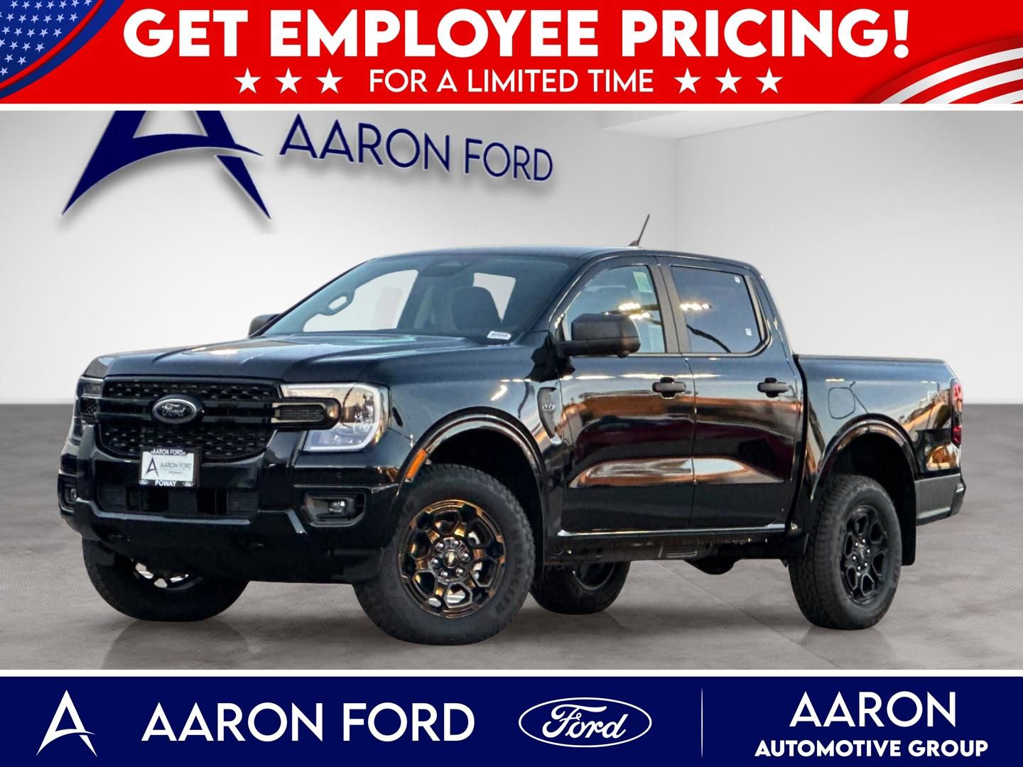 New 2025 Ford Ranger XLT w/ FX4 Off-Road Package