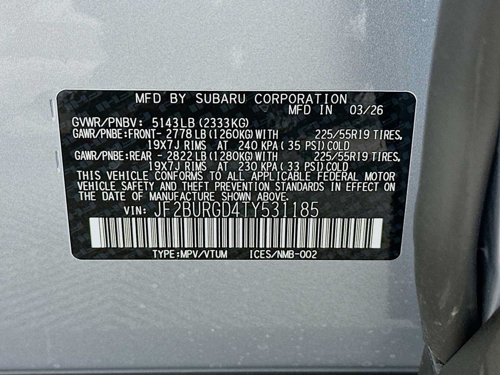 New 2026 Subaru Outback Limited XT AWD/4WD image 31