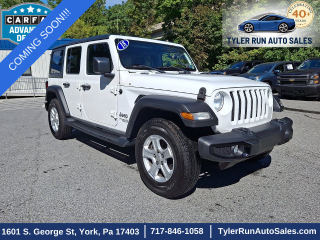 Used 2018 Jeep Wrangler Unlimited Sport S