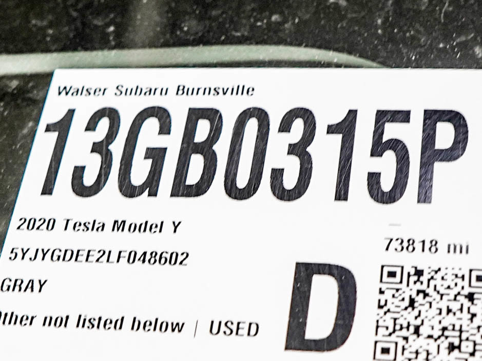 Used 2020 Tesla Model Y Long Range AWD/4WD image 29