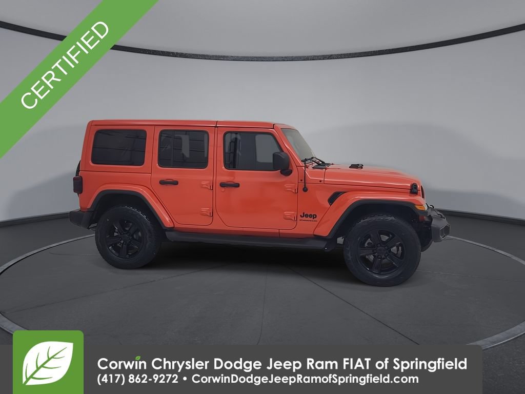 Used 2023 Jeep Wrangler Unlimited Sahara AWD/4WD image 7