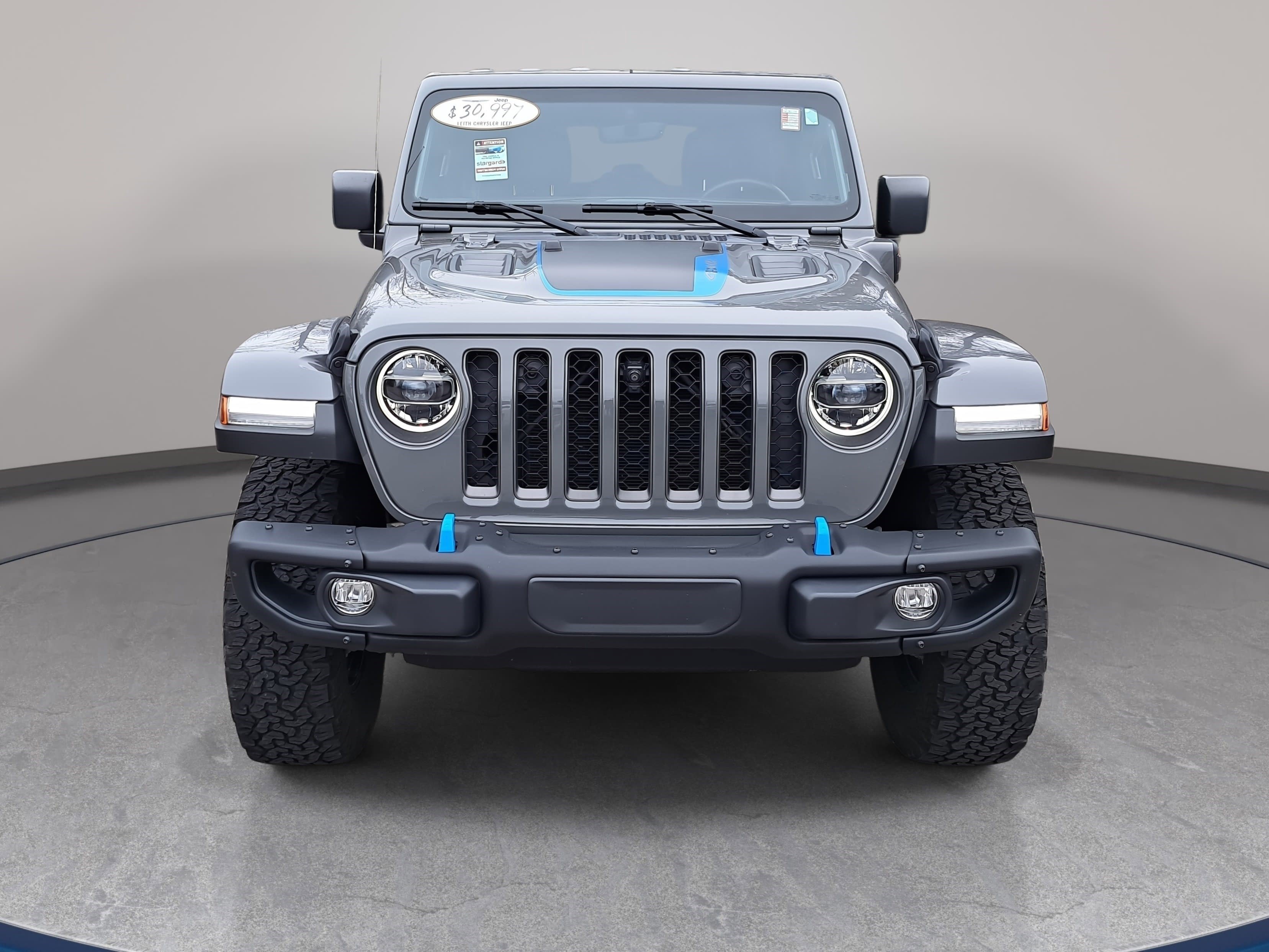 Used 2021 Jeep Wrangler Unlimited Rubicon 4xe w/ Steel Bumper Group image 2