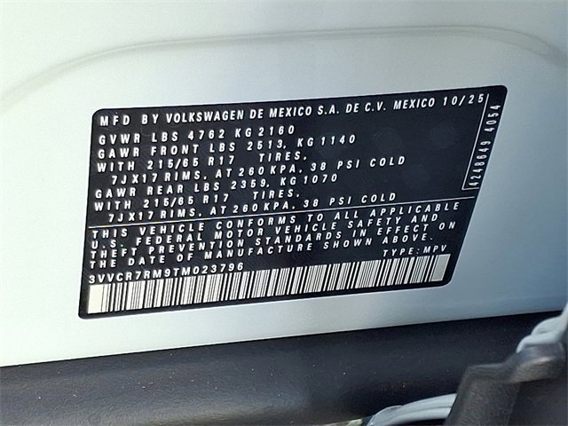 New 2026 Volkswagen Tiguan S image 10