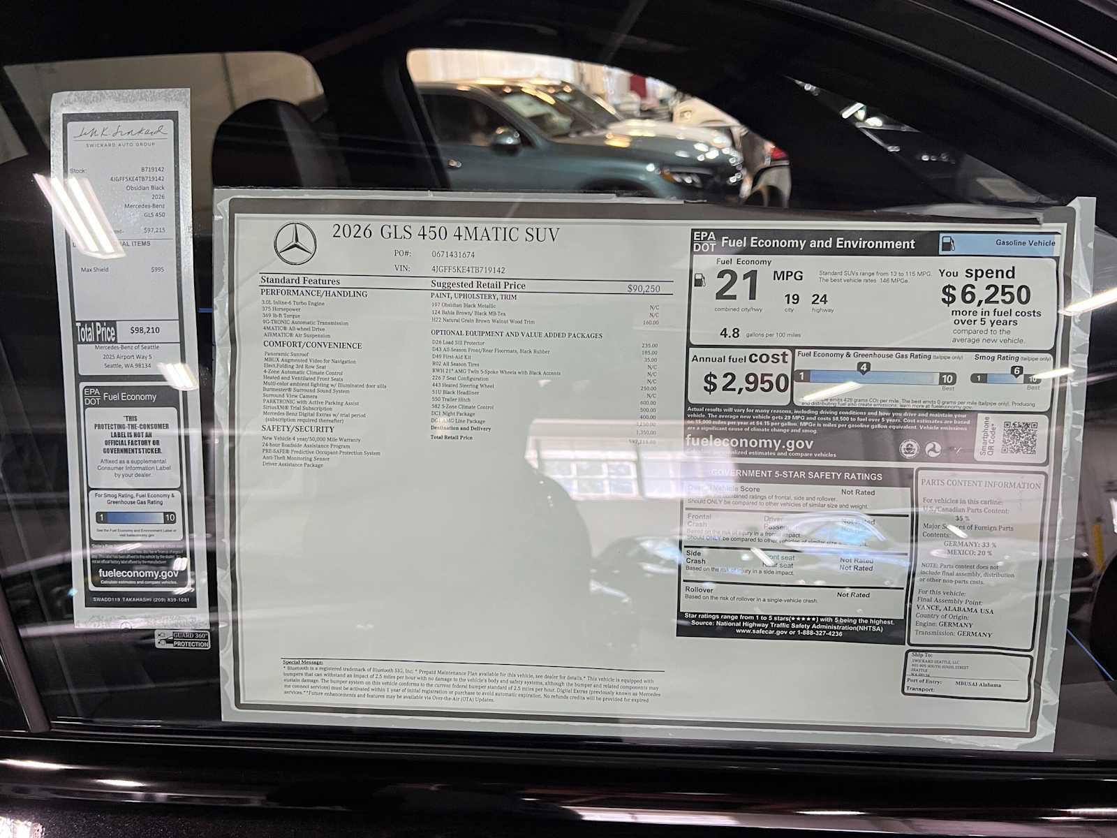 New 2026 Mercedes-Benz GLS 450 4MATIC image 46