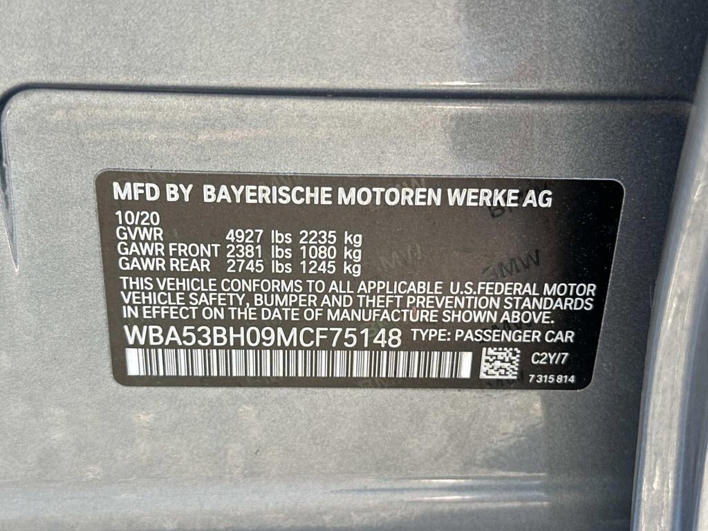 Used 2021 BMW 530i w/ Premium Package image 42