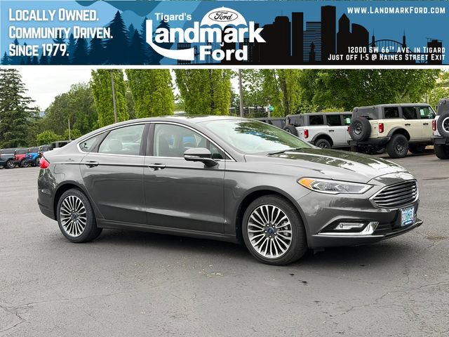 Used 2017 Ford Fusion SE w/ Fusion SE Technology Package FWD image 1