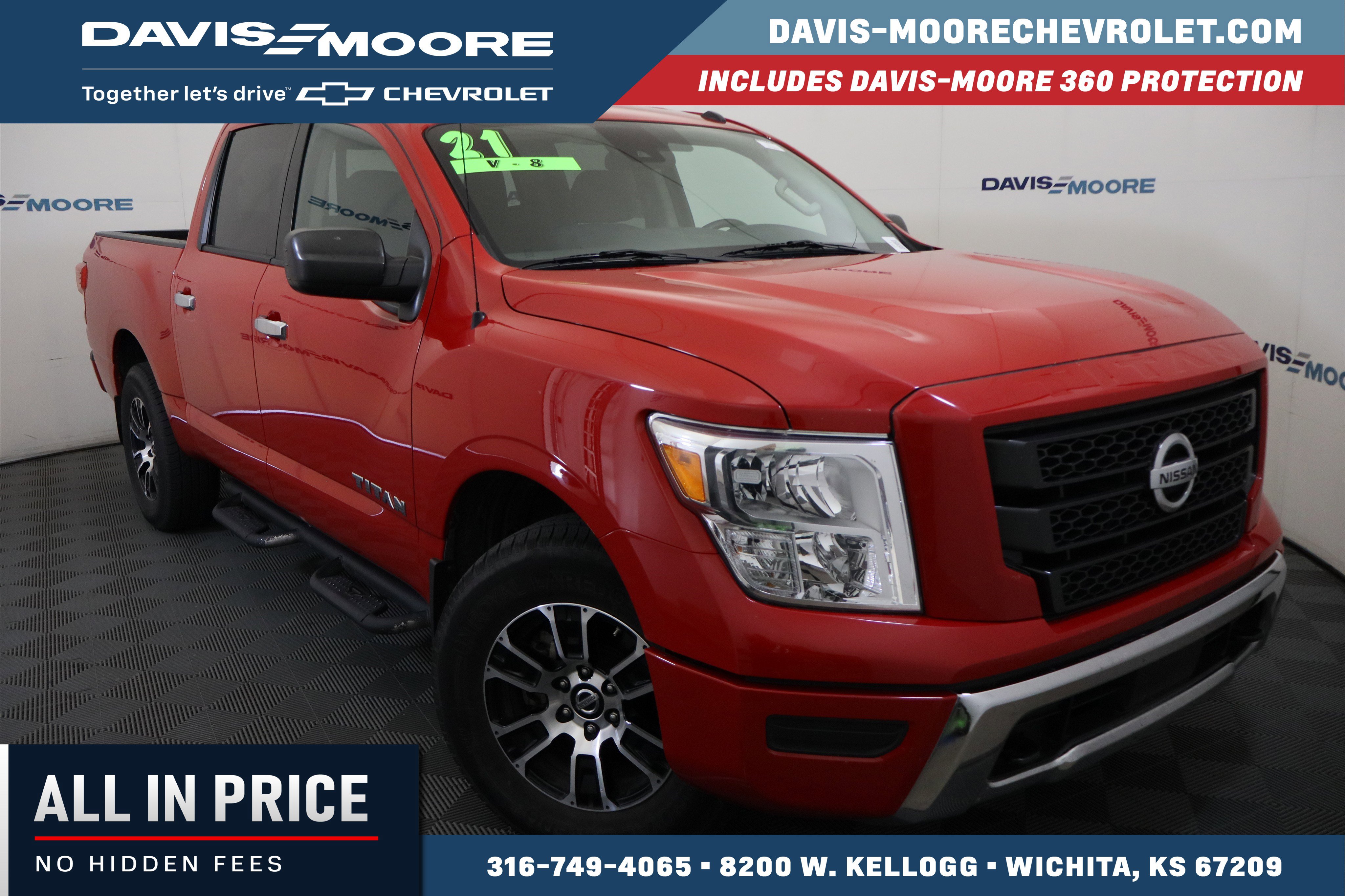 Used 2021 Nissan Titan SV w/ Accessory Utility Package AWD/4WD video 1