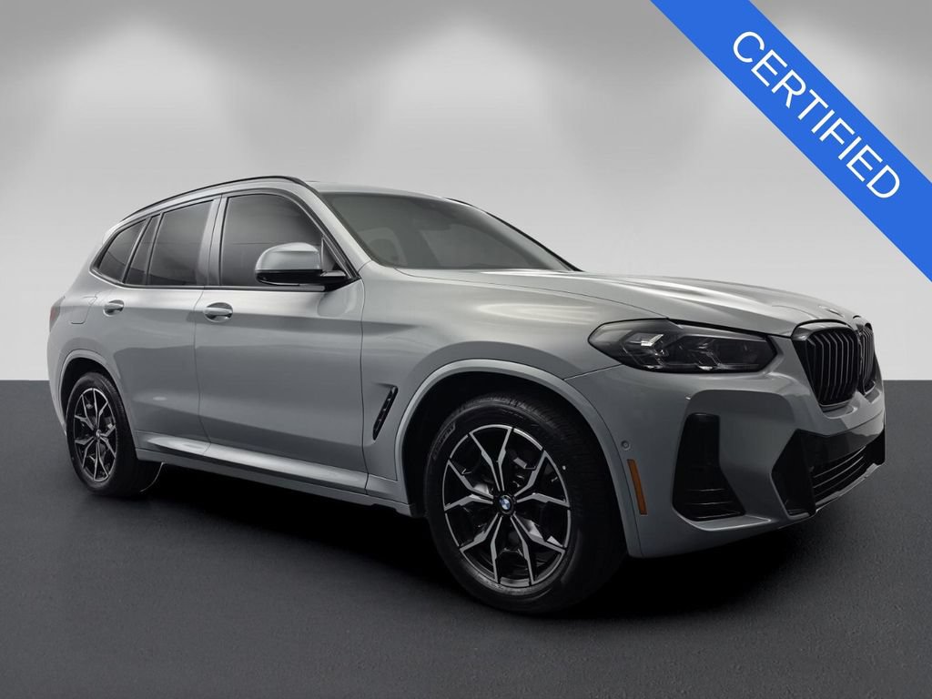 Certified 2023 BMW X3 sDrive30i w/ M Sport Package