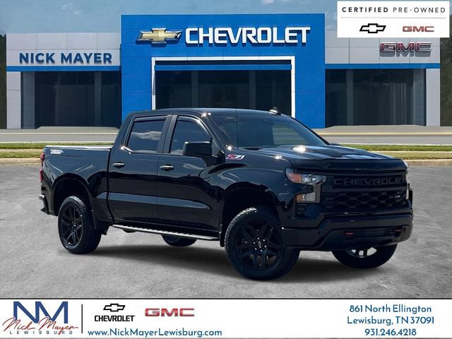 Certified 2025 Chevrolet Silverado 1500 Custom Trail Boss AWD/4WD image 1
