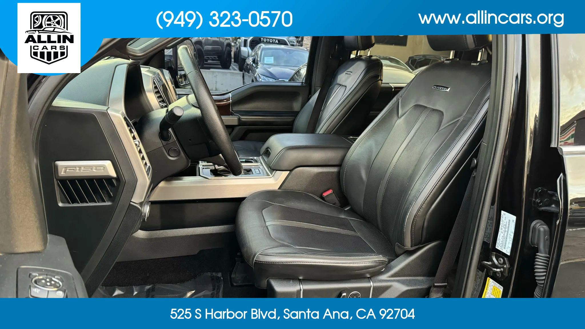 Used 2016 Ford F150 Platinum w/ Equipment Group 701A Luxury image 7