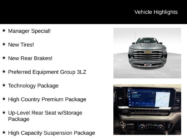 Certified 2024 Chevrolet Silverado 1500 High Country w/ High Country Premium Package AWD/4WD image 16