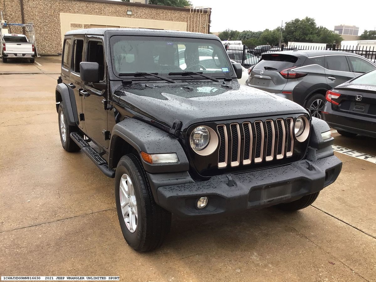 Used 2021 Jeep Wrangler Unlimited Sport AWD/4WD image 4