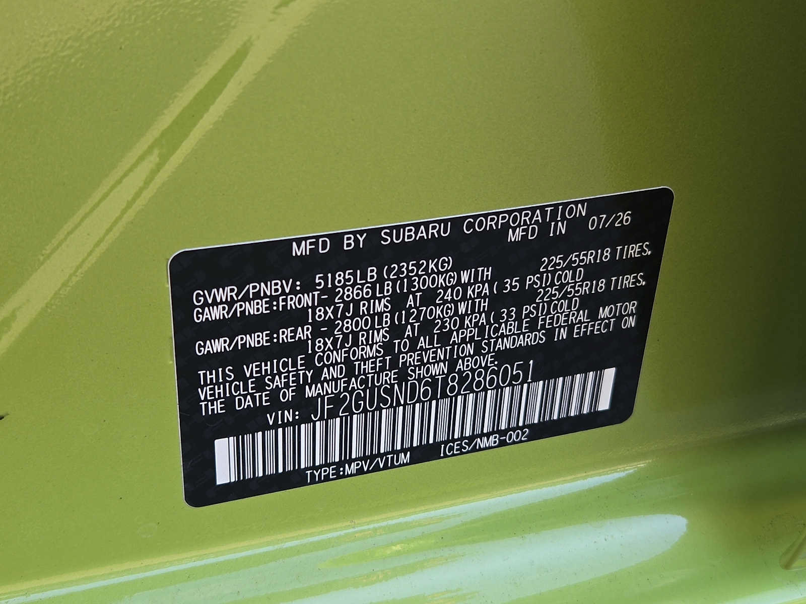 New 2026 Subaru Crosstrek 2.5i Limited AWD/4WD image 10