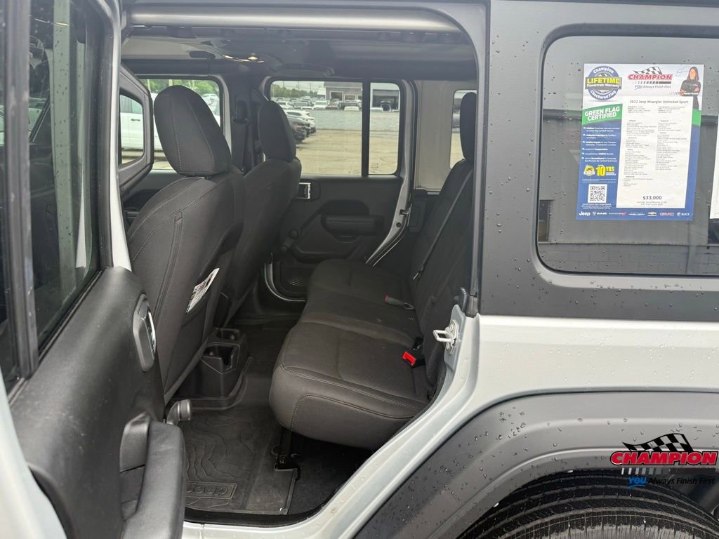 Used 2022 Jeep Wrangler Unlimited Sport image 21