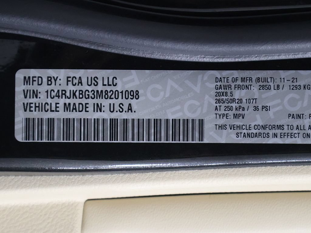 Used 2021 Jeep Grand Cherokee L Limited AWD/4WD image 67
