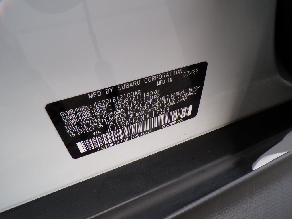 Used 2022 Subaru WRX Premium AWD/4WD image 35