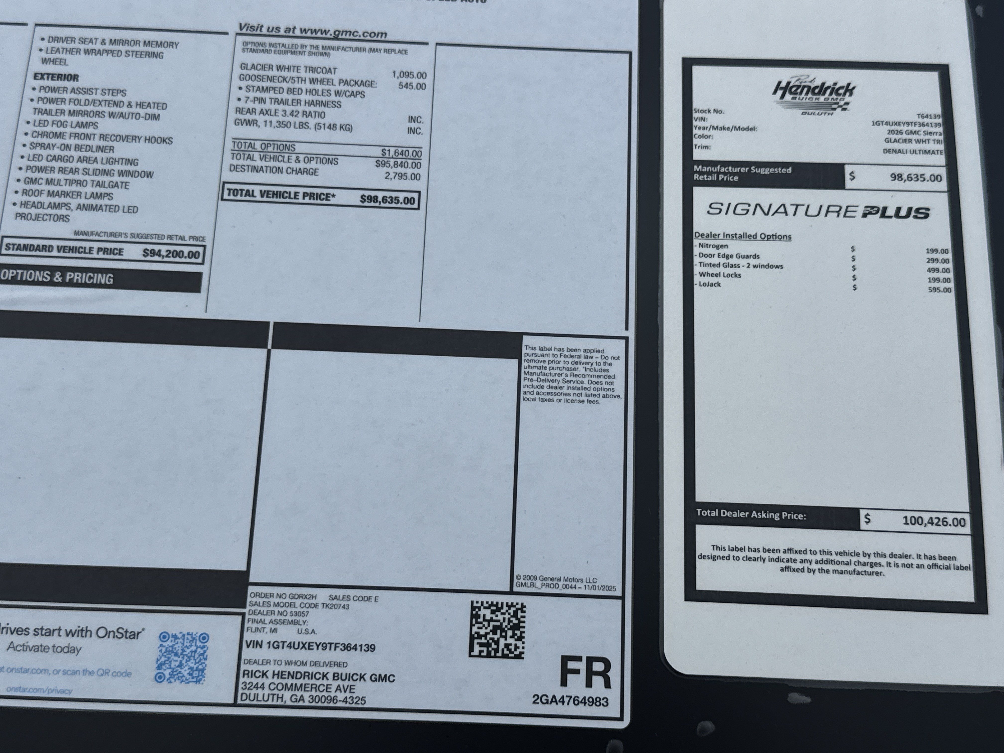 New 2026 GMC Sierra 2500 Denali Ultimate AWD/4WD image 40