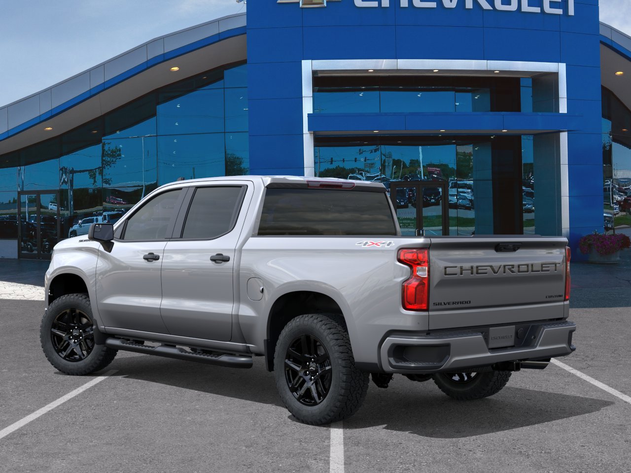 New 2026 Chevrolet Silverado 1500 Custom w/ Turbomax Blackout Package AWD/4WD image 27