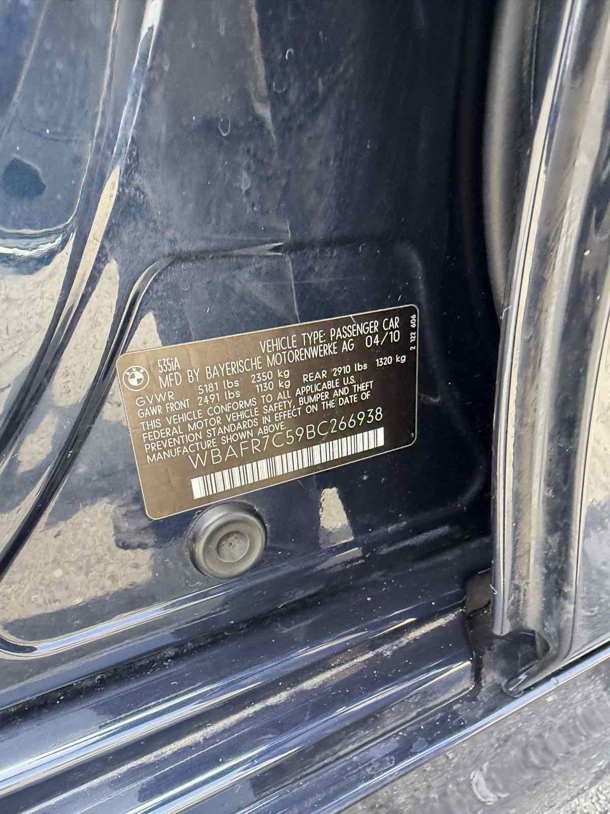 Used 2011 BMW 535i Sedan RWD image 17