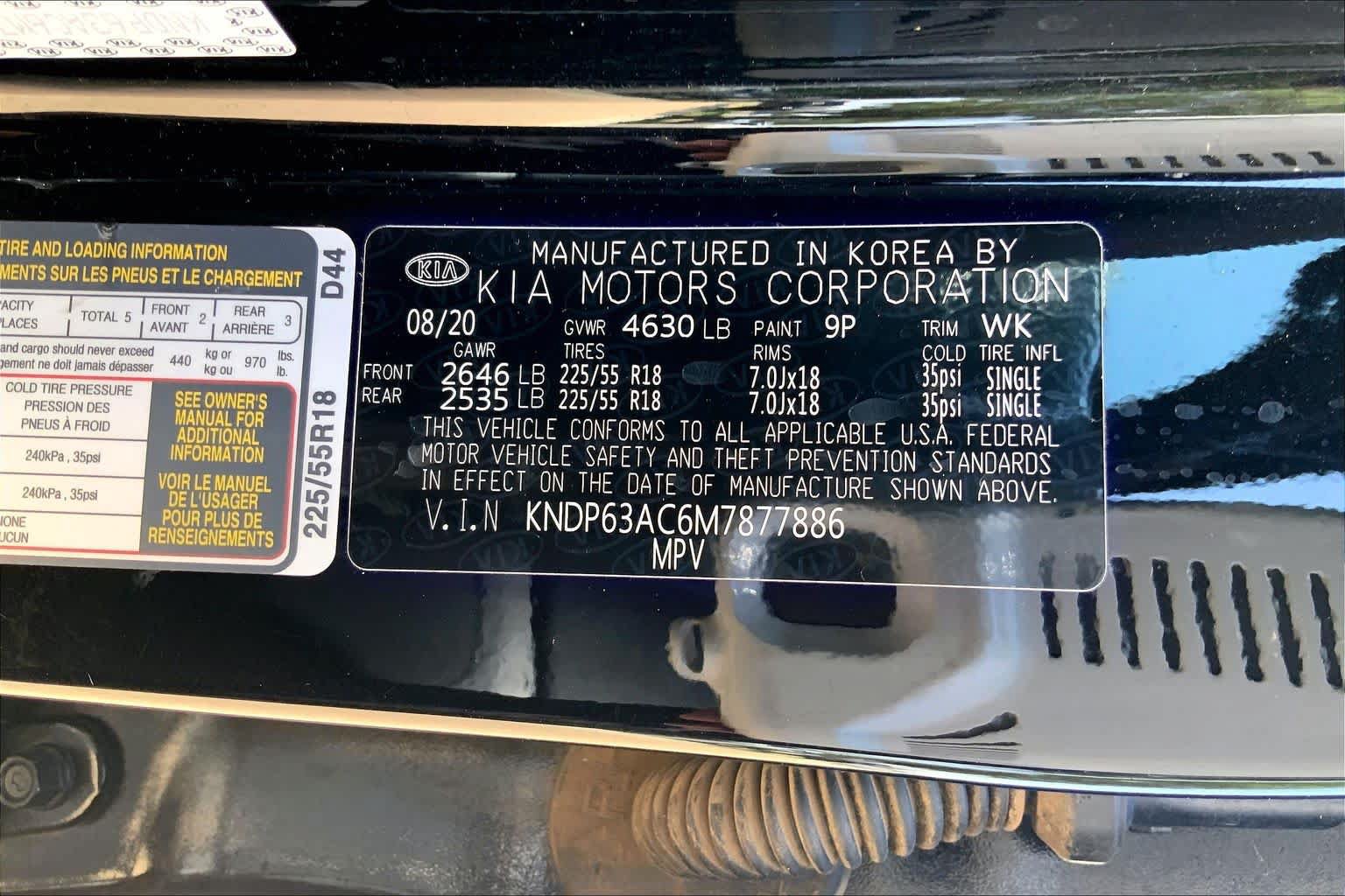 Certified 2021 Kia Sportage S FWD image 30