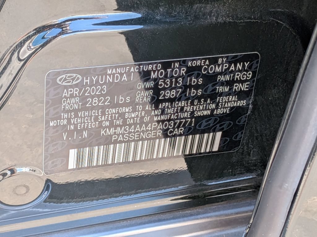 Used 2023 Hyundai Ioniq 6 SEL w/ Cargo Package RWD image 35