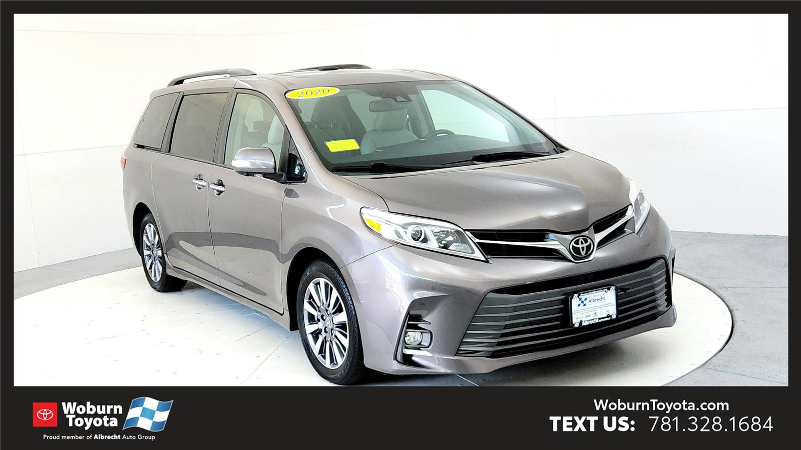 Certified 2020 Toyota Sienna Limited Premium