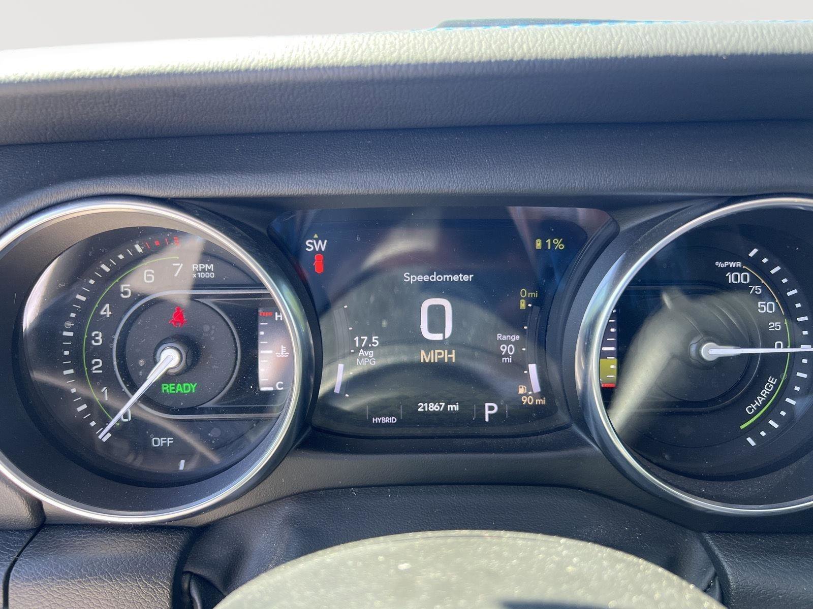 Used 2023 Jeep Wrangler Unlimited Rubicon 4xe w/ Cold Weather Group image 12