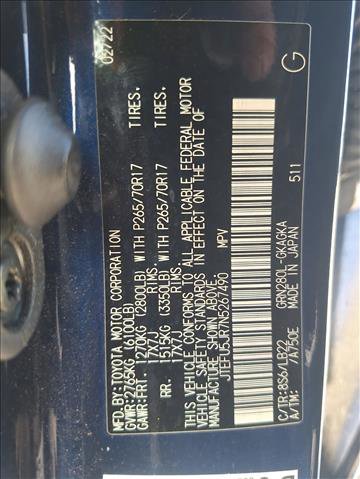 Certified 2022 Toyota 4Runner SR5 Premium w/ Moonroof Package image 23