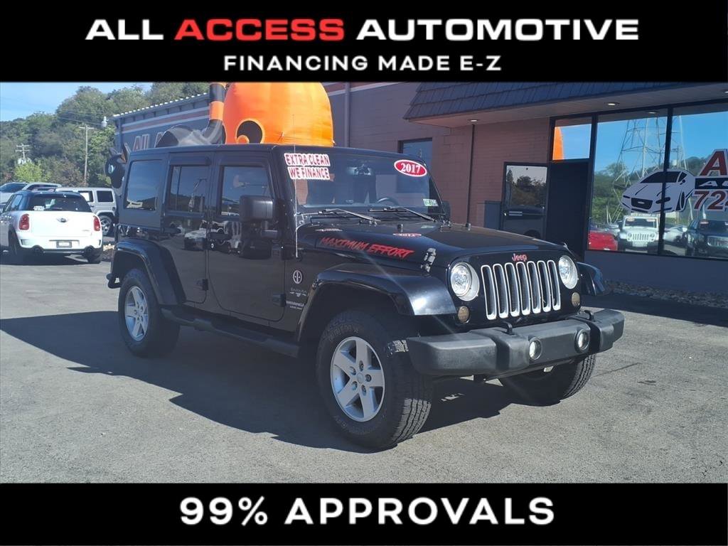 Used 2017 Jeep Wrangler Unlimited Sahara w/ Connectivity Group image 2