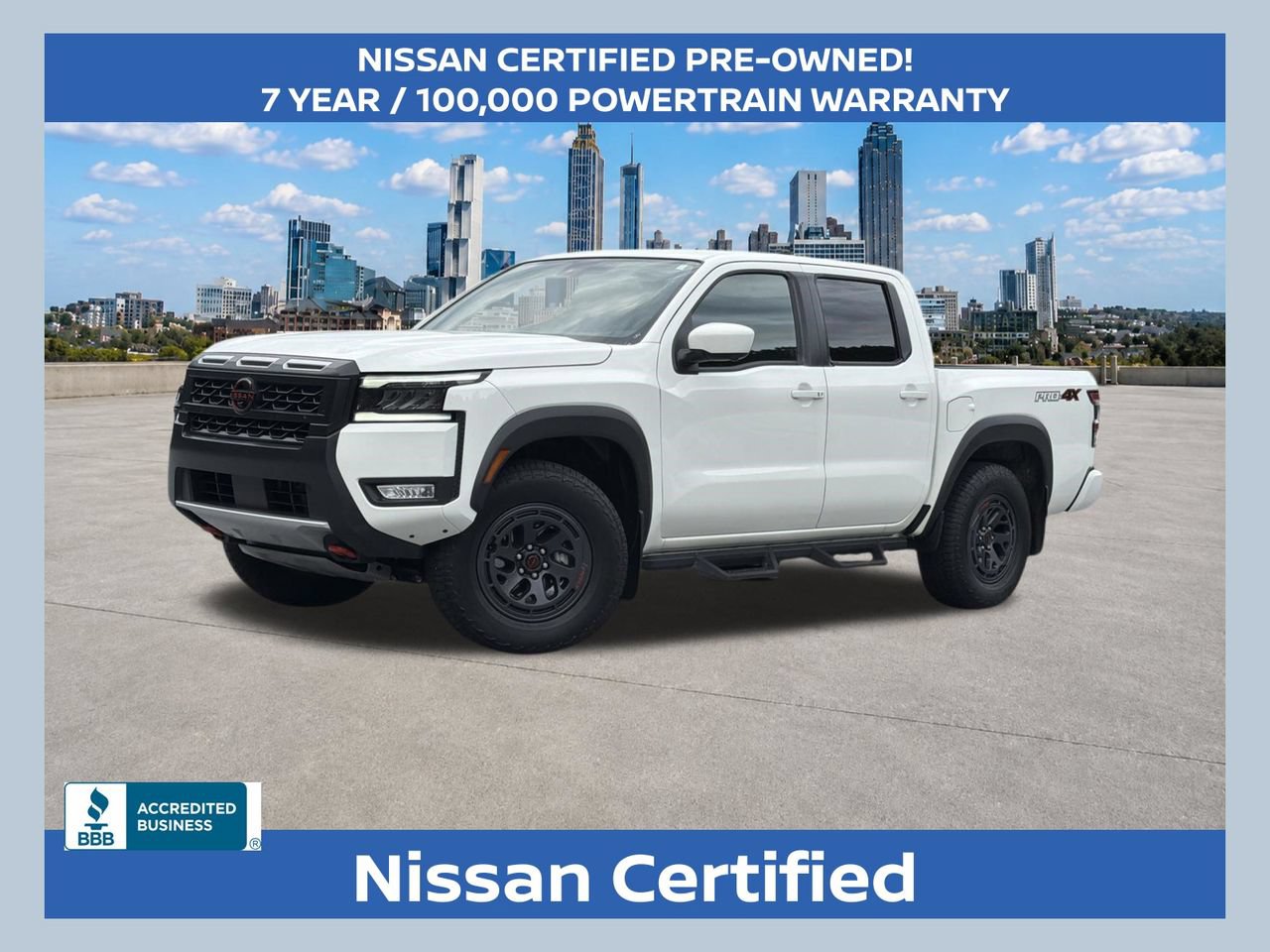 Certified 2026 Nissan Frontier PRO-4X w/ Pro-4x Convenience Package