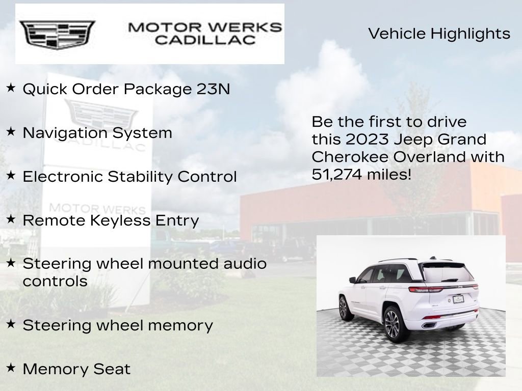 Used 2023 Jeep Grand Cherokee Overland image 13