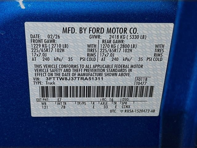 New 2026 Ford Maverick XLT w/ Equipment Group 301A image 19