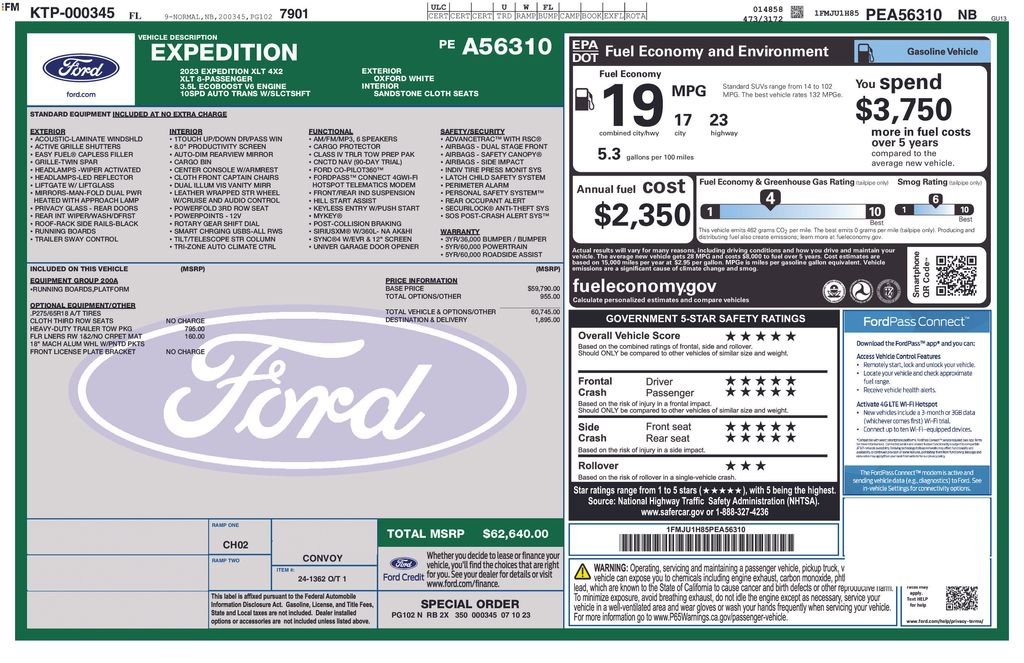 Certified 2023 Ford Expedition XLT image 7