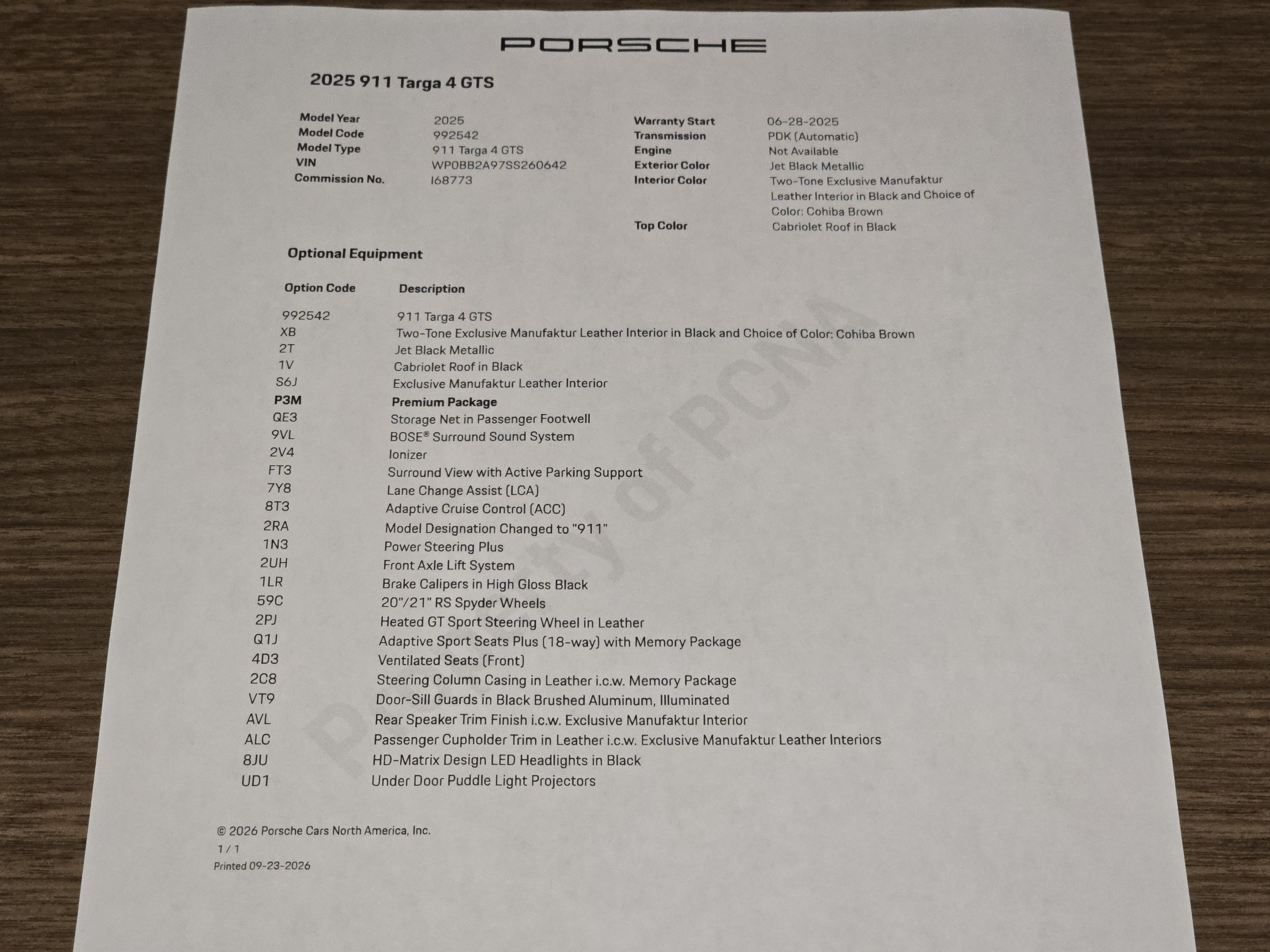 Certified 2025 Porsche 911 Targa 4 GTS AWD/4WD image 28