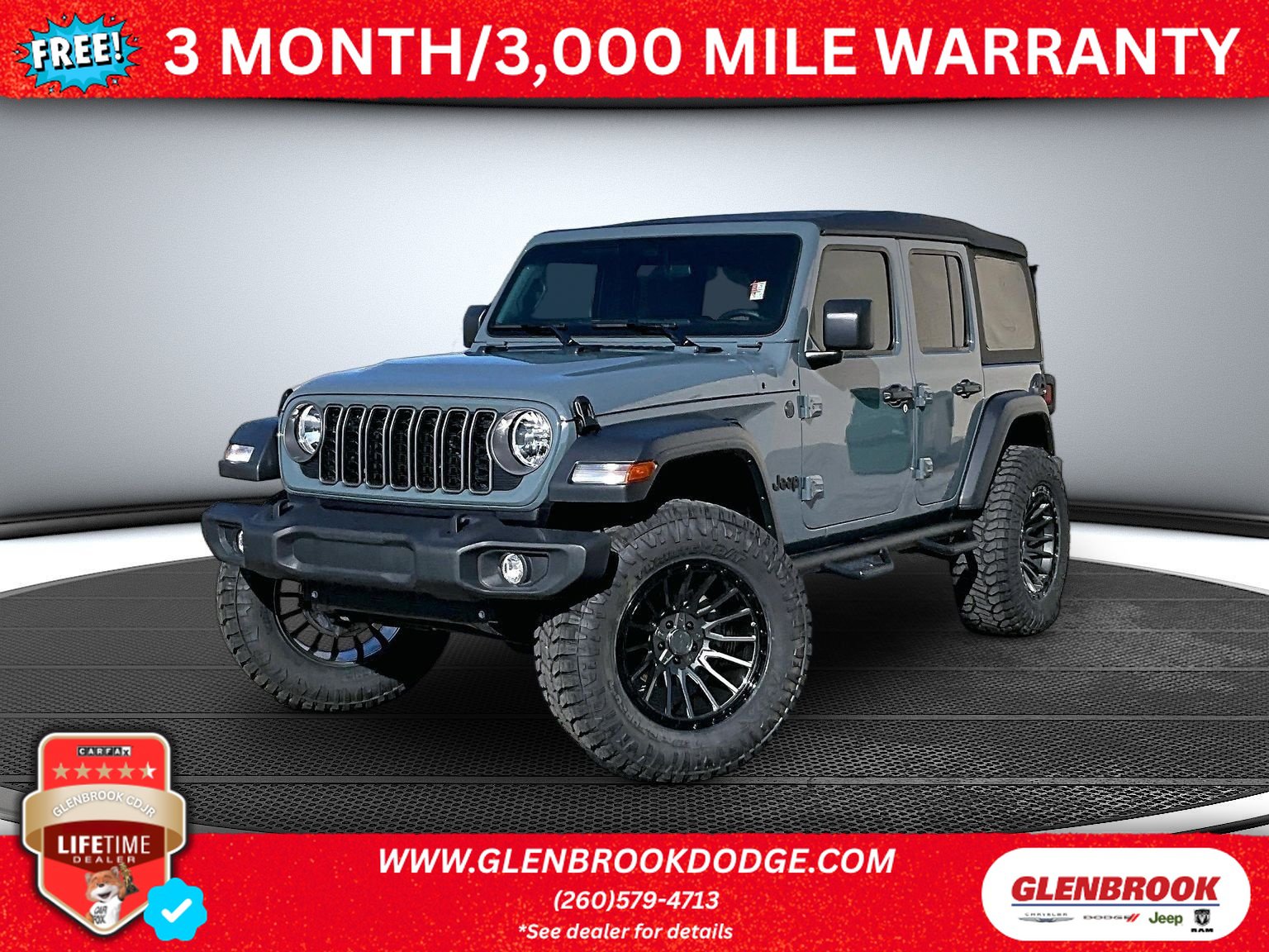 Used 2026 Jeep Wrangler Unlimited Sport AWD/4WD image 1