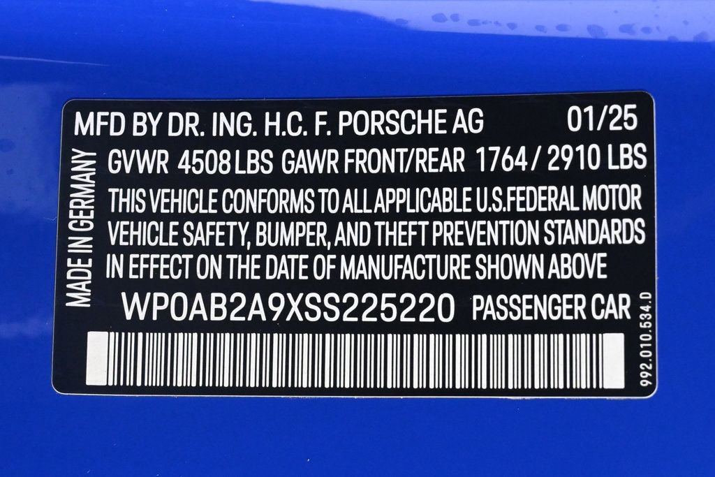 Certified 2025 Porsche 911 Carrera GTS image 34