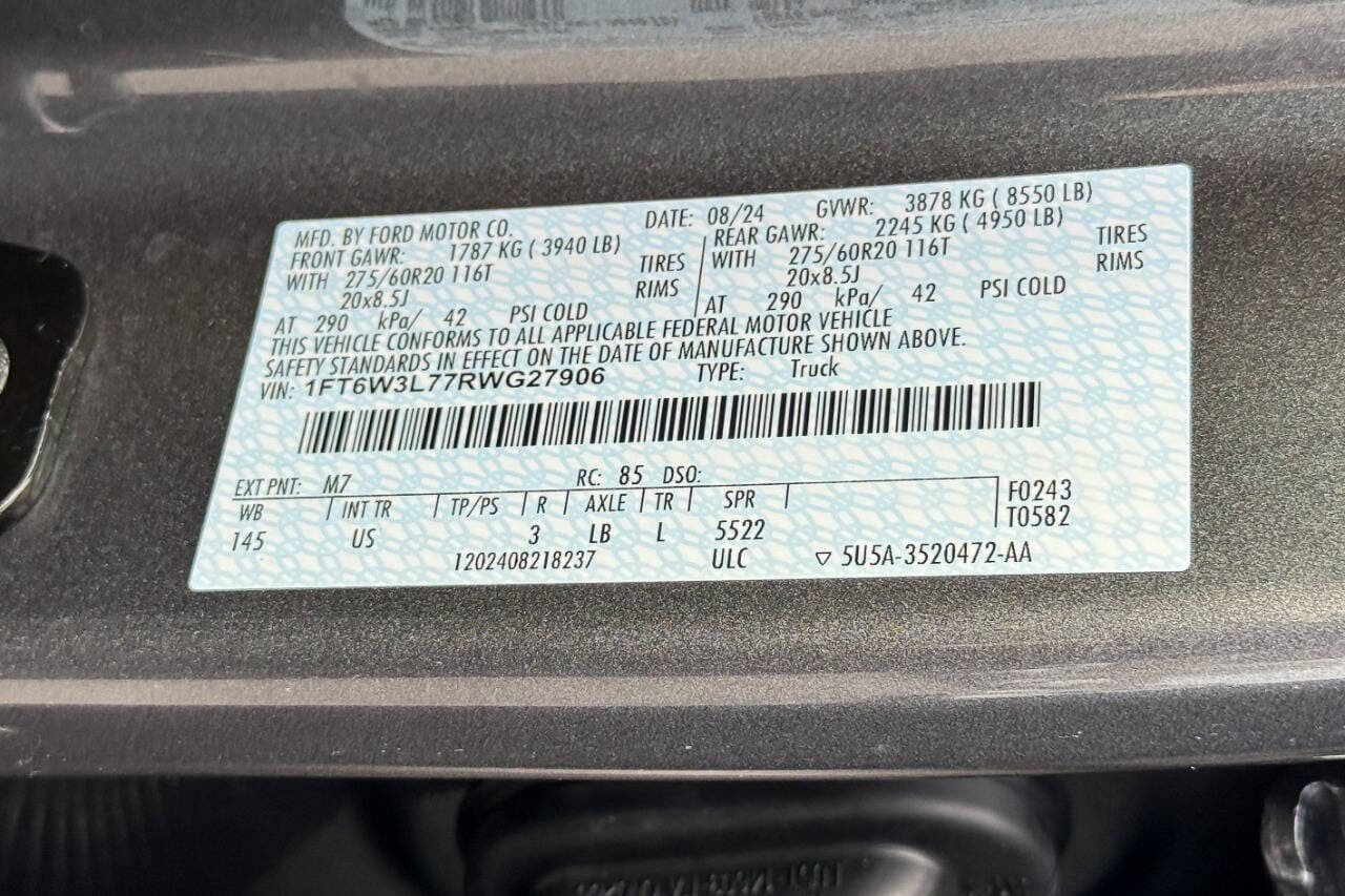 Used 2024 Ford F150 Lightning Flash AWD/4WD image 25