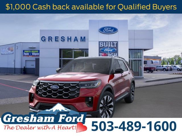 New 2026 Ford Explorer Platinum w/ LUX Leather Package AWD/4WD image 2