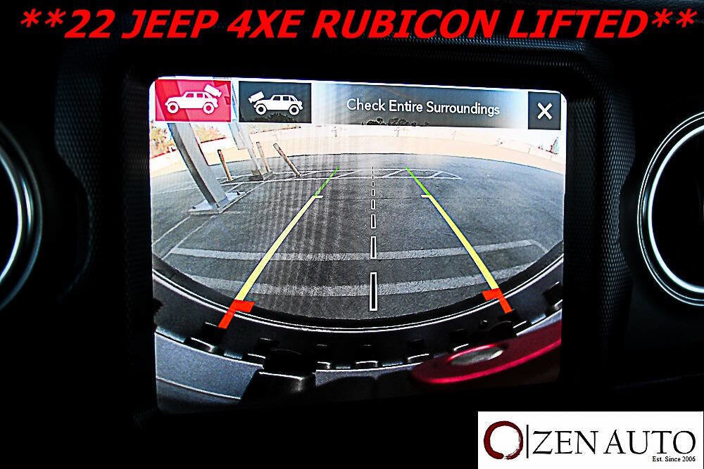 Used 2022 Jeep Wrangler Unlimited Rubicon 4xe w/ Cold Weather Group image 21