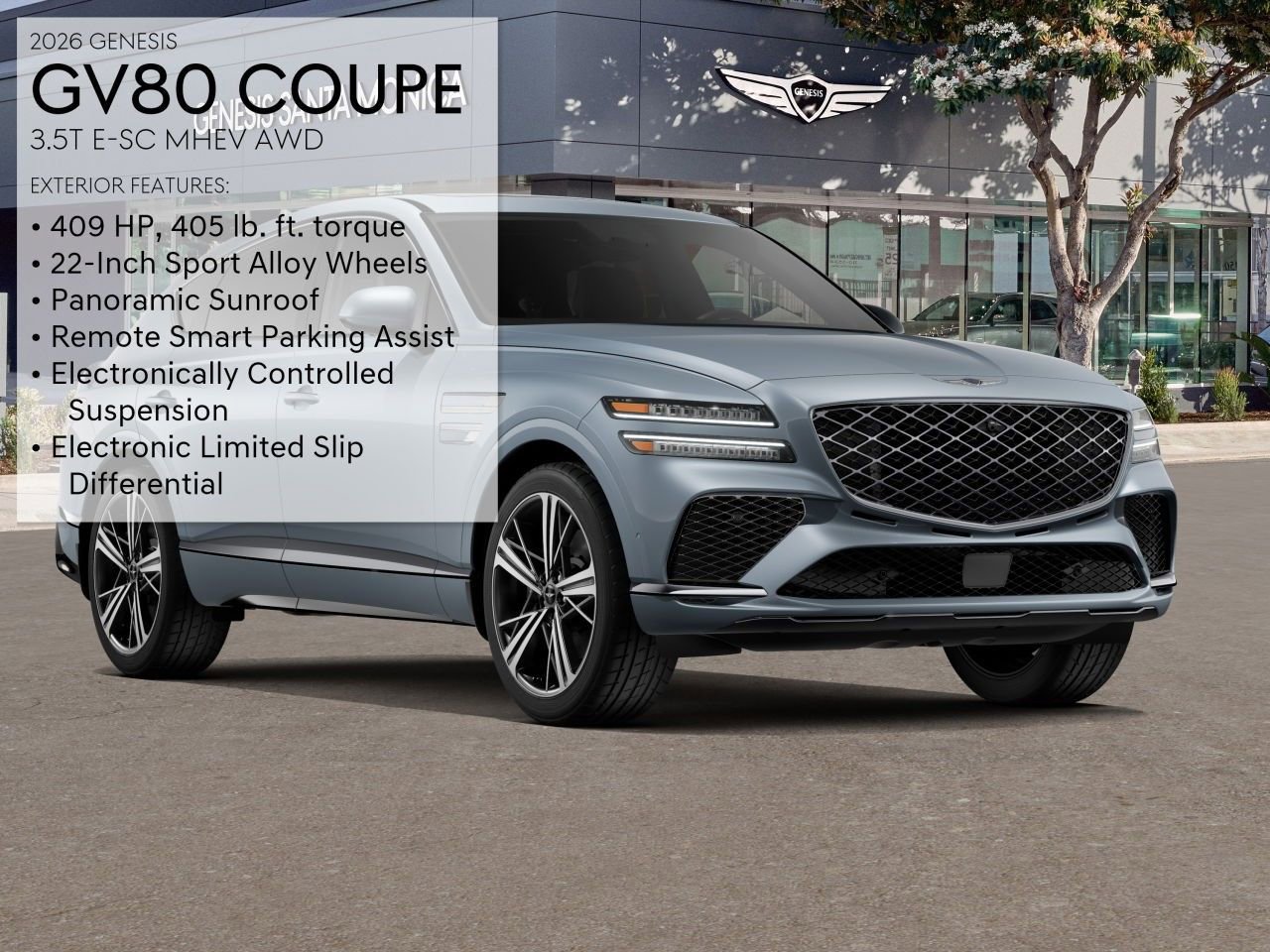 New 2026 Genesis GV80 3.5T e-SC image 10