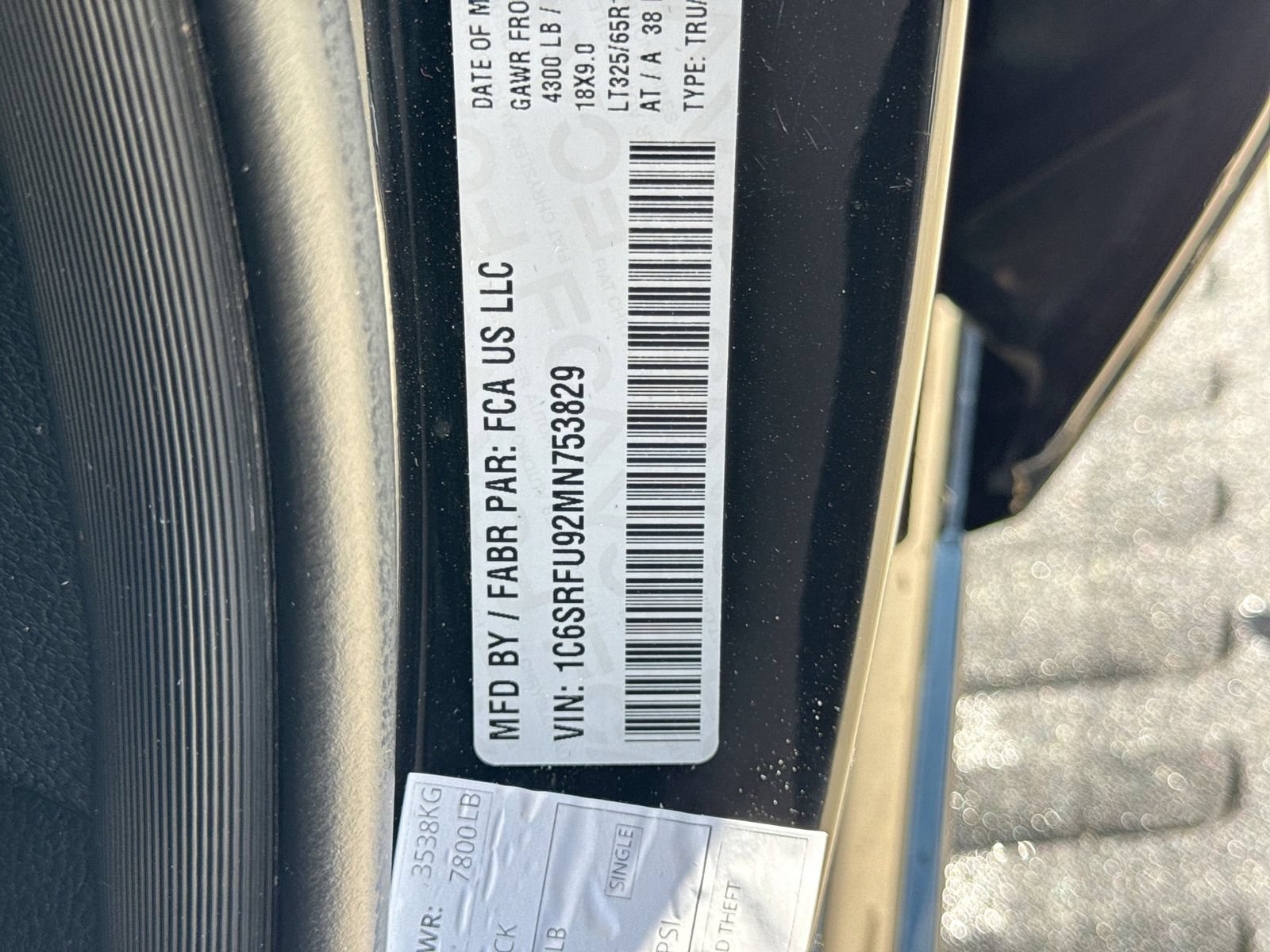 Used 2021 RAM 1500 TRX w/ TRX Level 2 Equipment Group AWD/4WD image 43