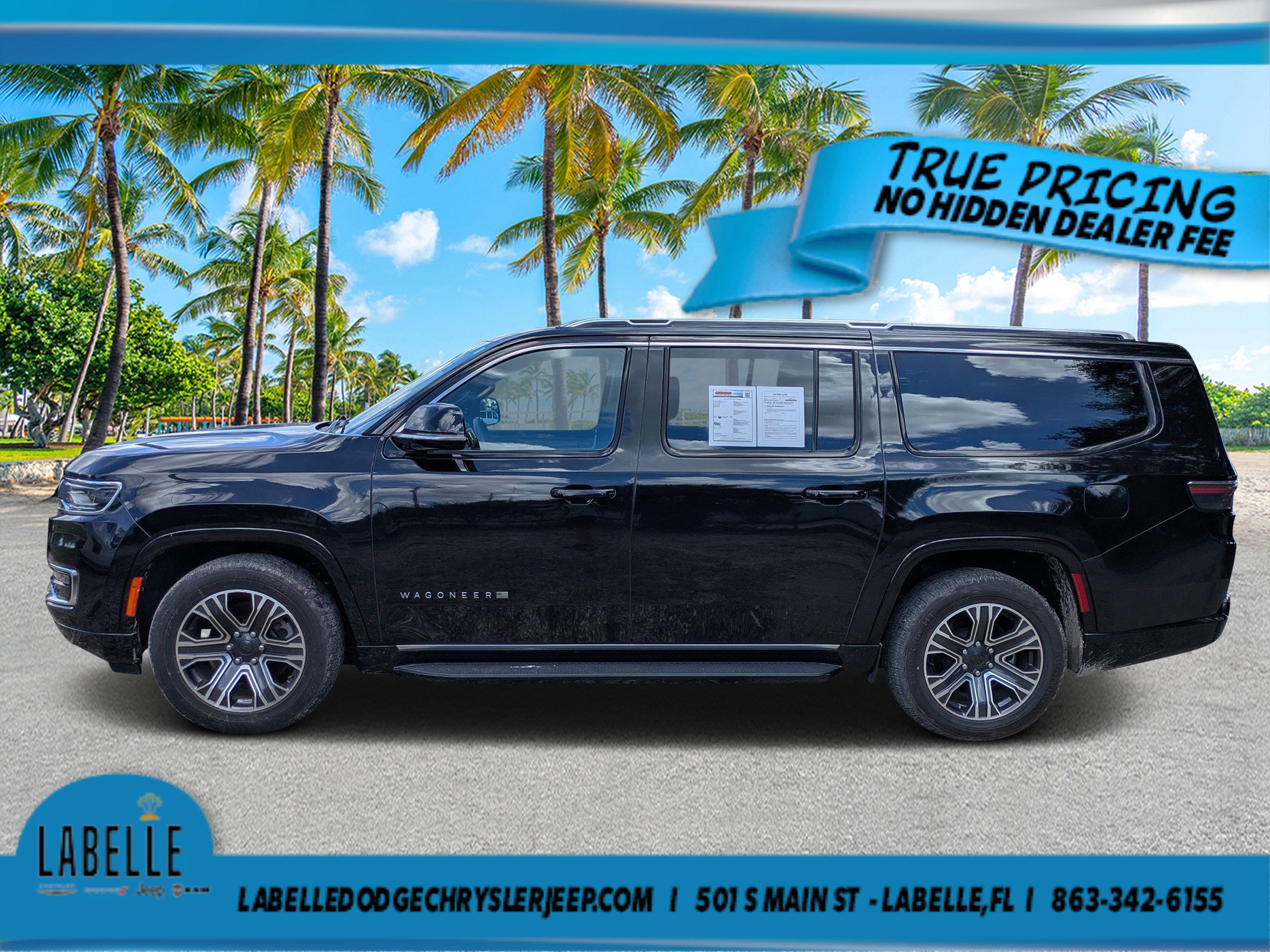 Used 2024 Jeep Wagoneer L Series II w/ Flexible Seating Group AWD/4WD image 6