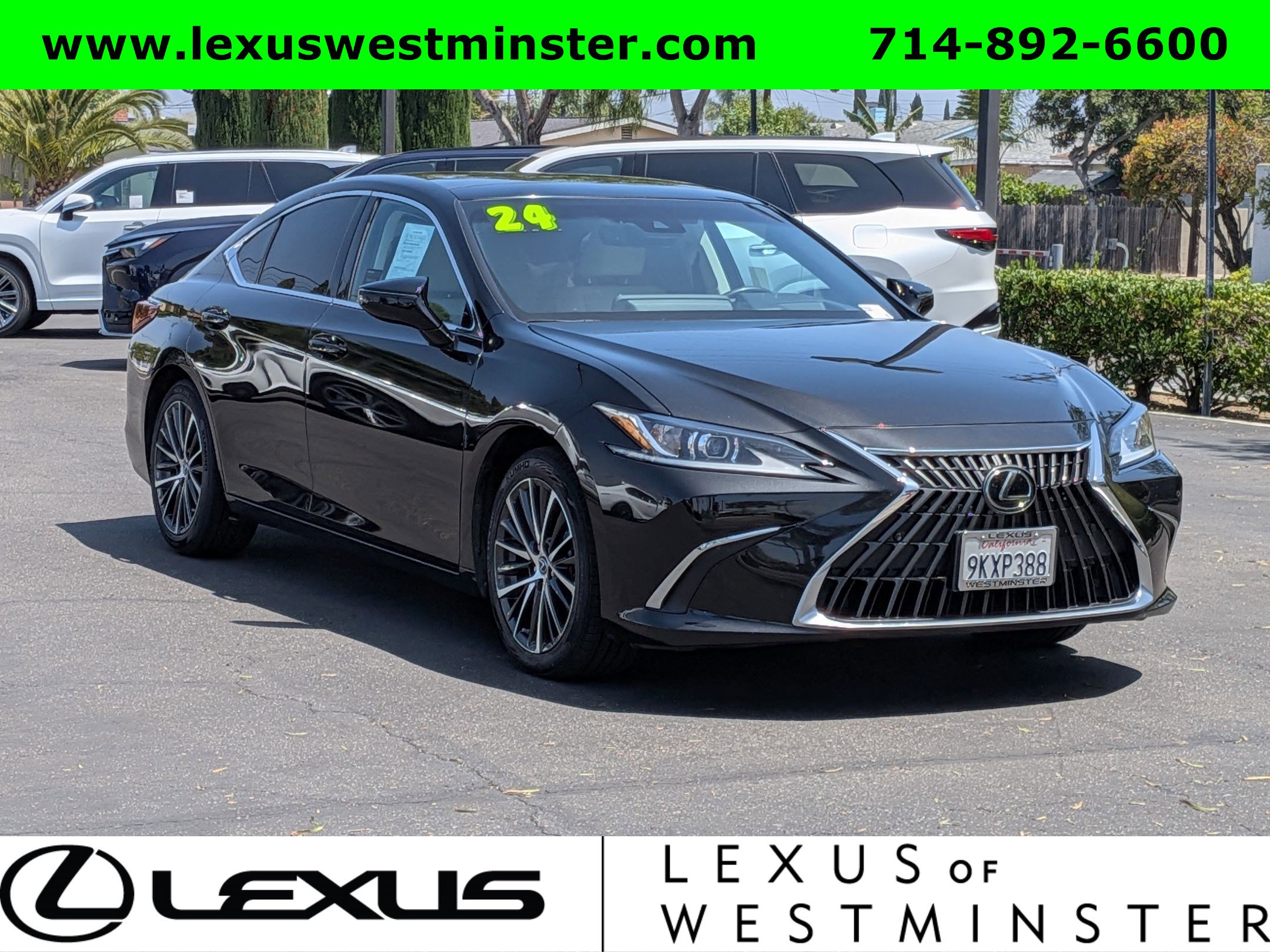 Certified 2024 Lexus ES 350 w/ Premium Package FWD image 3