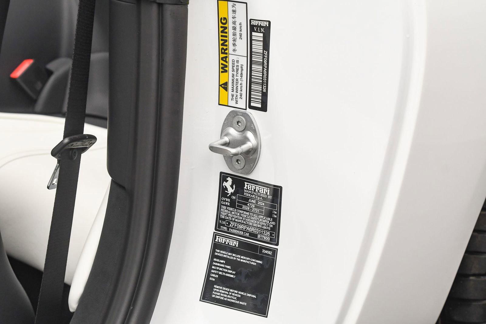 Certified 2024 Ferrari Roma Spider image 69