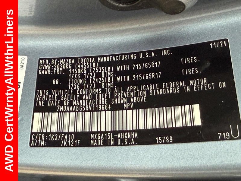 Used 2024 Toyota Corolla Cross L AWD/4WD image 27