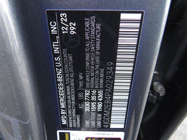 Certified 2023 Mercedes-Benz EQS 450+ 4MATIC SUV w/ Exclusive Trim Package image 7