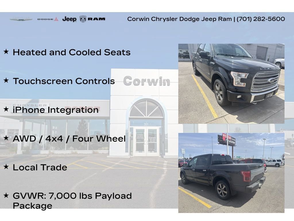 Used 2017 Ford F150 Limited AWD/4WD image 8