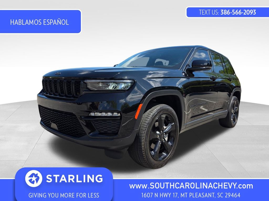 Used 2024 Jeep Grand Cherokee Limited w/ Black Appearance Package
