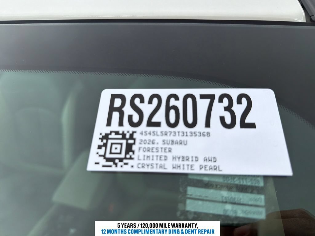 New 2026 Subaru Forester Limited AWD/4WD image 12